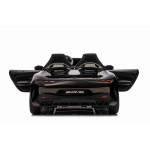 Elektrické autíčko Mercedes-Benz GT63 AMG - dvojmiestne, čierne